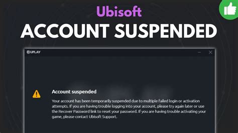 ubisoft account suspended